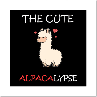 Alpacalypse Llama Alpaca Funny Posters and Art